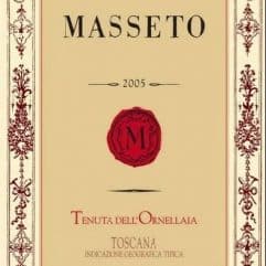 MASSETO - TENUTA ORNELLAIA 2022- CASSETTA X 3 BOTTIGLIE